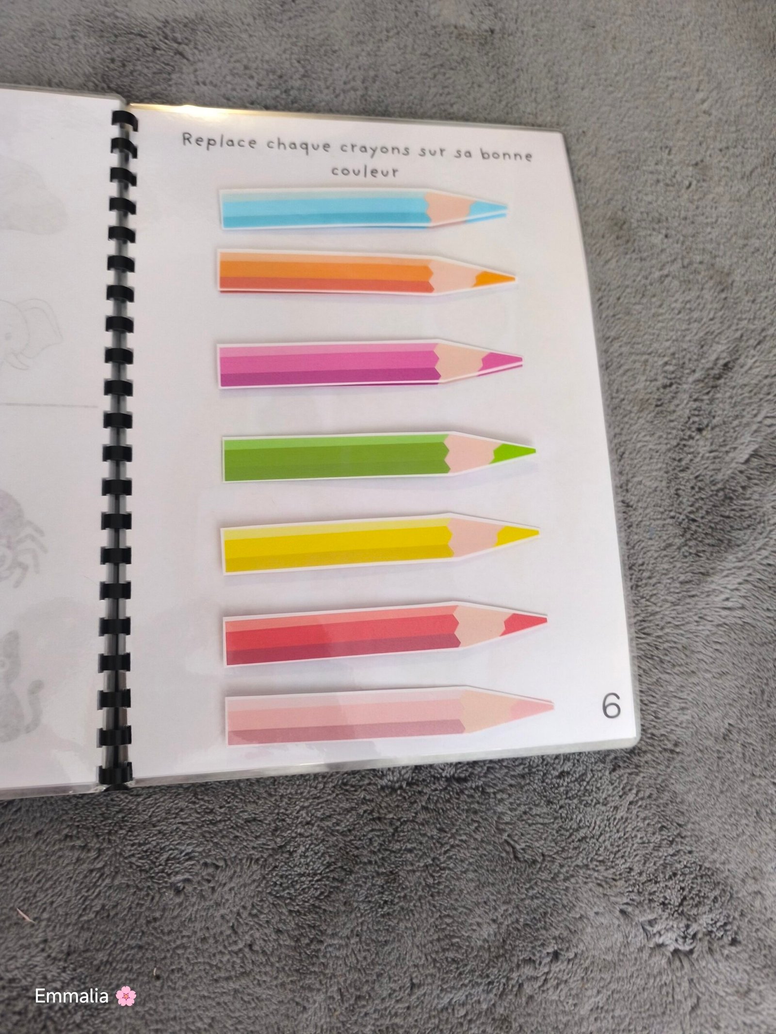 Couleurs crayons